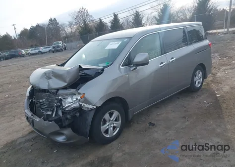 2013 Nissan Quest Sv from USA, damaged, VIN JN8AE2KP4D9068478